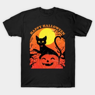 cat halloween T-Shirt